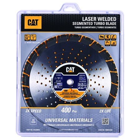 Caterpillar 400 Pro Universal and Multi Materials 14-In Blade 350mm DA32805U